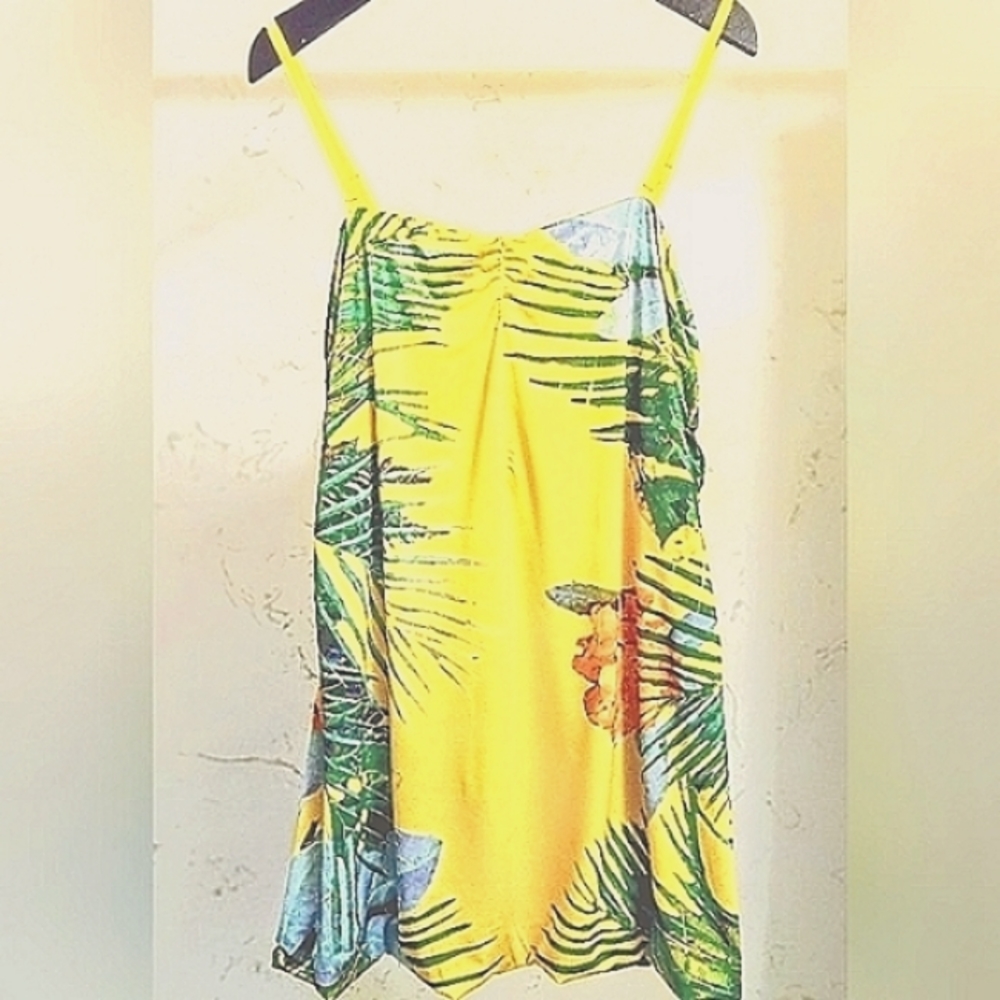 Lane Bryant Colorful Sleeveless Top 1XL